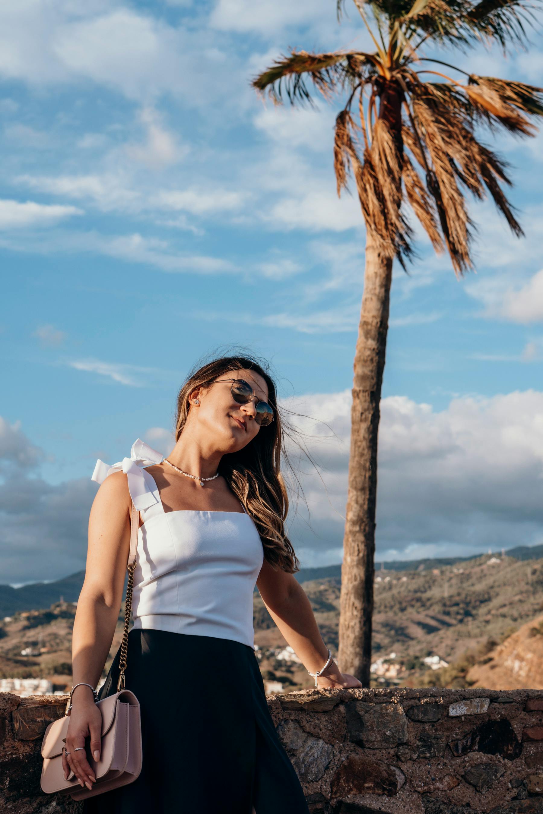 Photo Palm Tree Pose